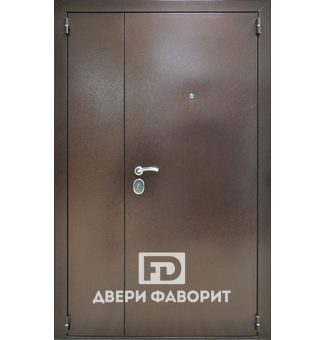 Двустворчатая дверь на две квартиры