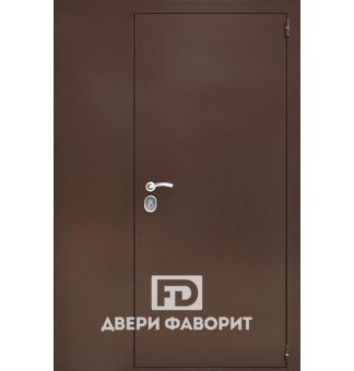 Недорогая дверь с боковой вставкой (порошковый окрас)